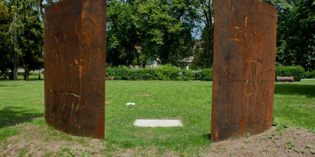 Az ókori színház helye - Szent Márton Történelmi Sétaút