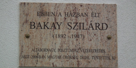 Bakay Szilárd (lakóház)